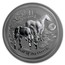 Australia 1 Dollar Lunar Horse (Lion Privy) 2014 YEAR OF THE HORSE P TV coin reverse