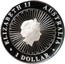 Australia 1 Dollar Lunar Year of the Monkey 2016  ELIZABETH II AUSTRALIA 1 DOLLAR IRB coin obverse