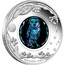 Australia 1 Dollar Opal Series Masked Owl 2014 KM# 2166 2014 1 OZ 999 SILVER P MASKED OWL coin reverse