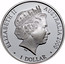 Australia 1 Dollar Paralympic Summer Games 2000 ELIZABETH II AUSTRALIA 2000 ∙ 1 DOLLAR ∙ IRB coin obverse
