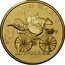 Australia 1 Dollar Possum Magic - Racing Across Australia 2017  POSSUM MAGIC 1 DOLLAR coin reverse