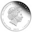 Australia 1 Dollar Princess Charlotte 2015  ELIZABETH II AUSTRALIA 1OZ 999 SILVER 2015 1 DOLLAR coin obverse