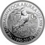 Australia 1 Dollar (Sitting Kookaburra) THE AUSTRALIAN KOOKABURRA 1 OZ .999 SILVER 1990-2015 P25 coin reverse