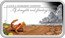 Australia 1 Dollar Sunburnt Country - Devil lizard 2015  I LOVE A SUNBURNT COUNTRY © DME ...OF DROUGHTS AND FLOODING RAINS coin reverse