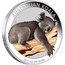 Australia 1 Dollar The Koala (Colorized) 2012 KM# 1840c AUSTRALIAN KOALA P 2012 1OZ 999 SILVER coin reverse