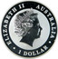 Australia 1 Dollar The Kookaburra 2011 ELIZABETH II AUSTRALIA 1 DOLLAR IRB coin obverse