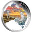 Australia 1 Dollar The Land Down Under - Rock Fishing 2014  THE LAND DOWN UNDER ROCK FISHING 1 OZ 999 SILVER P JM coin reverse