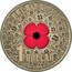 Australia 1 Dollar WWI War Heroes Red Poppy 2015  WW1-WAR HEROES 1 DOLLAR coin reverse