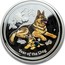 Australia 1 Dollar Year of the Dog (Colorized) 2018 YEAR OF THE DOG P IJ coin reverse