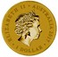 Australia 1 Dollar Year of the Rooster 2017  ELIZABETH II AUSTRALIA 2017 1 DOLLAR IRB coin obverse