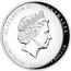Australia 1 Dollar Year of the Snake (Lion Privy) 2013 KM# 1831.1 ELIZABETH II AUSTRALIA 1 OZ 999 SILVER 2013 1 DOLLAR IRB coin obverse