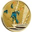 Australia 1 Dollar Young Collectors Super Powers Series - Invisibility 2014  INVISIBILITY P TV coin reverse