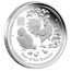 Australia 10 Dollars Rooster 2017 P YEAR OF THE ROOSTER coin reverse