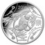 Australia 10 Dollars The Snub-Nosed Monkey 2016 2016 YEAR OF THE MONKEY 5 OZ .999 AG coin reverse