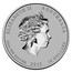 Australia 10 Dollars Year of the Goat (Colorized) 2015 ELIZABETH II AUSTRALIA 10 OZ 999 SILVER 2015 10 DOLLARS IRB coin obverse
