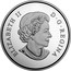Canada 100 Dollars Canadian Animals - Grey Wolf (3D) 2017 ELIZABETH II D G REGINA SB coin obverse