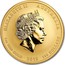 Australia 100 Dollars Dragon & Phoenix 2018 ELIZABETH II AUSTRALIA 1 OZ 9999 GOLD 2018 100 DOLLARS IRB coin obverse