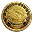 Australia 100 Dollars Olympics Stadium (Colorized) 2000 ACHIEVEMENT SYDNEY 2000 coin reverse