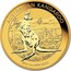 Australia 100 Dollars Standing Kangaroo 2014 KM# 2126 AUSTRALIAN KANGAROO 2014 1 OZ 9999 GOLD P coin reverse