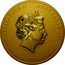 Australia 1000 Dollars Year of the Horse 2014 KM# 2107 ELIZABETH II AUSTRALIA 10 OZ 9999 GOLD 2014 1000 DOLLARS IRB coin obverse