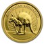 Australia 15 Dollars Kangaroo (Standing pose) 2011 AUSTRALIA KANGAROO 2011 1/10 OZ 9999 GOLD P coin reverse
