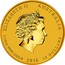 Australia 15 Dollars Monkey King (Colorized) 2016 ELIZABETH II AUSTRALIA IRB 1/10 OZ 9999 GOLD 2016 15 DOLLARS coin obverse