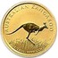 Australia 15 Dollars The Australian Bounding Kangaroo 2008 AUSTRALIAN KANGAROO P 1/10 OZ. 9999 GOLD coin reverse