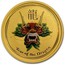 Australia 15 Dollars Year of the Dragon (Colorized) 2012 YEAR OF THE DRAGON P coin reverse