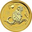 Australia 15 Dollars Year of the Monkey (Snub-Nosed Monkey) 2016 YEAR OF THE MONKEY P IJ coin reverse
