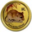Australia 15 Dollars Year of the Mouse (Colorized) 2008 YEAR OF THE MOUSE P coin reverse