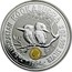 Australia 2 Dollars Kookaburras perched on a tree branch 1994 George V Sm Head Privy THE AUSTRALIAN KOOKABURRA 2 OZ. 999 SILVER 1994 coin reverse