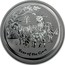 Australia 2 Dollars Lunar Goat 2015 YEAR OF THE GOAT P NM coin reverse