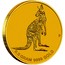 Australia 2 Dollars Standing Mini Roo 2016 0.5 GRAM 9999 GOLD P coin reverse