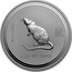 Australia 2 Dollars The Mouse 2007 2008 2 OZ 999 SILVER coin reverse
