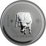 Australia 2 Dollars The Ox 2007 2009 2 OZ 999 SILVER coin reverse