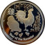 Australia 2 Dollars Year of the Rooster 2017 P Proof YEAR OF THE ROOSTER P coin reverse