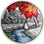 Canada 20 Dollars Jewel of the Rain - Sugar Maple Leaves 2017  CANADA LTK coin reverse