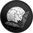 Canada 20 Dollars Nocturnal By Nature - The Little Brown Bat 2017  CANADA 20 DOLLARS 2017 CM coin reverse