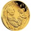 Australia 200 Dollars Koala and Juvenile 2011 2 OZ 9999 GOLD P coin reverse
