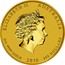Australia 200 Dollars Year of the Monkey 2016 ELIZABETH II AUSTRALIA 2 OZ 9999 GOLD 2016 200 DOLLARS IRB coin obverse