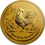 Australia 200 Dollars Year of the Rooster 2017 YEAR OF THE ROOSTER P coin reverse