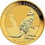 Australia 25 Dollars Resting Kangaroo 2016 AUSTRALIAN KANGAROO P 2016 1/4OZ 9999 GOLD coin reverse