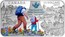 Canada 25 Dollars The Great Trail 2017  CANADA 25 DOLLARS 2017 TRANS CANADA TRAIL SENTIER TRANSCANADIEN SH coin reverse