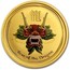 Australia 25 Dollars Year of the Dragon (Colorized) 2012 YEAR OF THE DRAGON P coin reverse