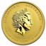 Australia 25 Dollars Year of the Tiger (Colorized) 2010 ELIZABETH II AUSTRALIA 1/4 OZ 9999 GOLD 2010 25 DOLLARS IRB coin obverse