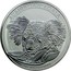 Australia 30 Dollars Koala 2014  AUSTRALIAN KOALA 2014 1 KILO 999 SILVER P MG coin reverse