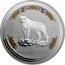 Australia 30 Dollars Tiger (Colorized) 2010 (2007) 2010 1 KILO 999 SILVER coin reverse