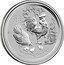 Australia 300 Dollars Year of the Rooster 2017 YEAR OF THE ROOSTER P coin reverse
