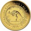 Australia 3000 Dollars Red Kangaroo 1 kilo 2016 AUSTRALIAN KANGAROO 1 KILO 9999 GOLD ∙*YEAR*∙ RED KANGAROO P coin reverse