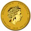 Australia 3000 Dollars Year of the Monkey 2016 ELIZABETH II AUSTRALIA 1 KG 9999 GOLD 2016 3000 DOLLARS IRB coin obverse